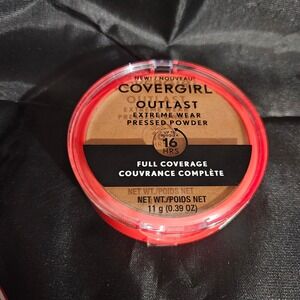 COVERGIRL Outlast Extreme Wear Pressed Powder Full Coverage - 875‎ Soft Sable